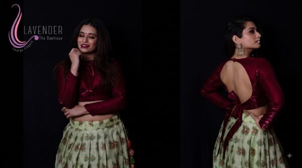 Indo Western outfits for women in Lucknow - Lavender The Boutique