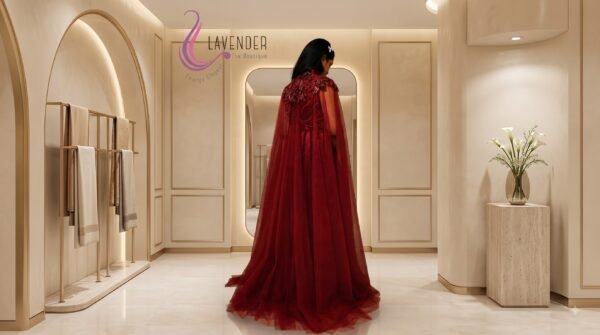 Cape gown