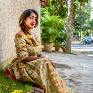 luxury party wear gowns