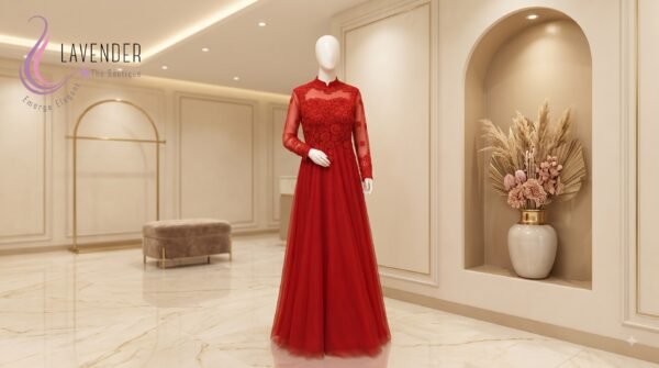 Red Ball Gown