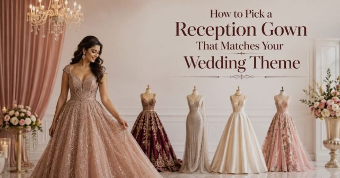 Reception Gown That Matches Your Wedding Theme