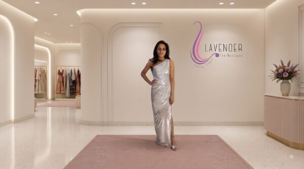 single shoulder gown