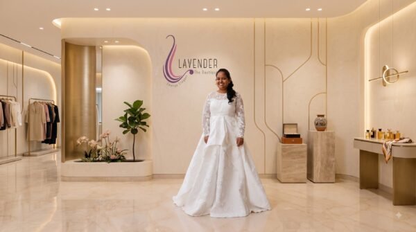 white bridal gown